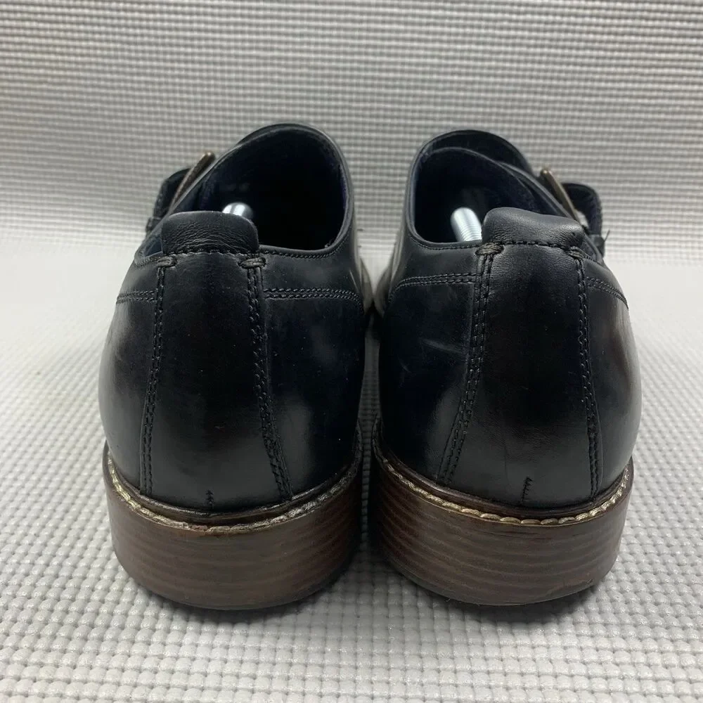 Cole Haan Black Oxfords Kennedy Grand Single Monk Strap C26115 Men's 11.5 M